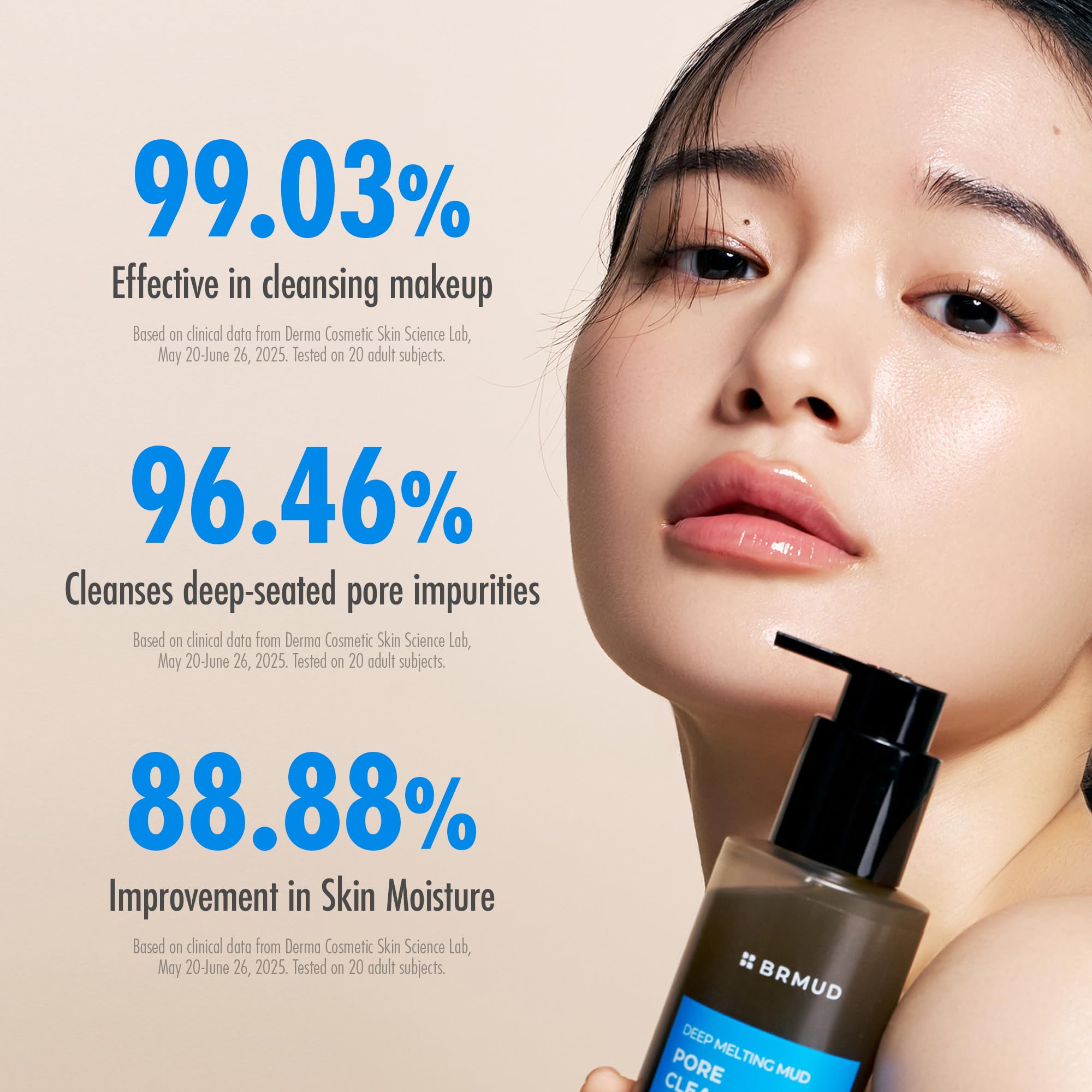 BRMUD Deep Melting Mud Pore Cleansing Oil near sink for quick cleanse routines