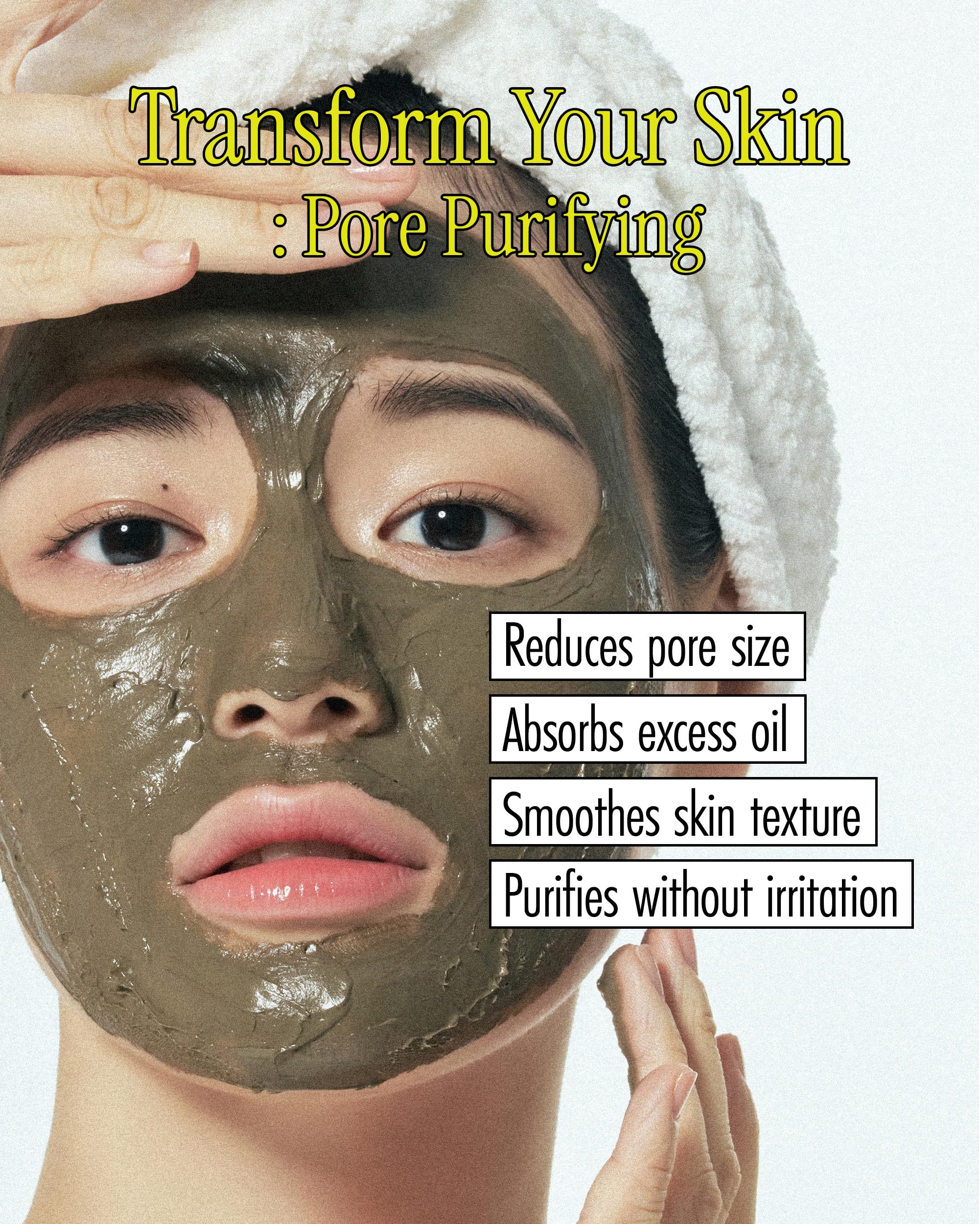 BRMUD Relief Mud Mask with Centella Tea Tree and fig actives