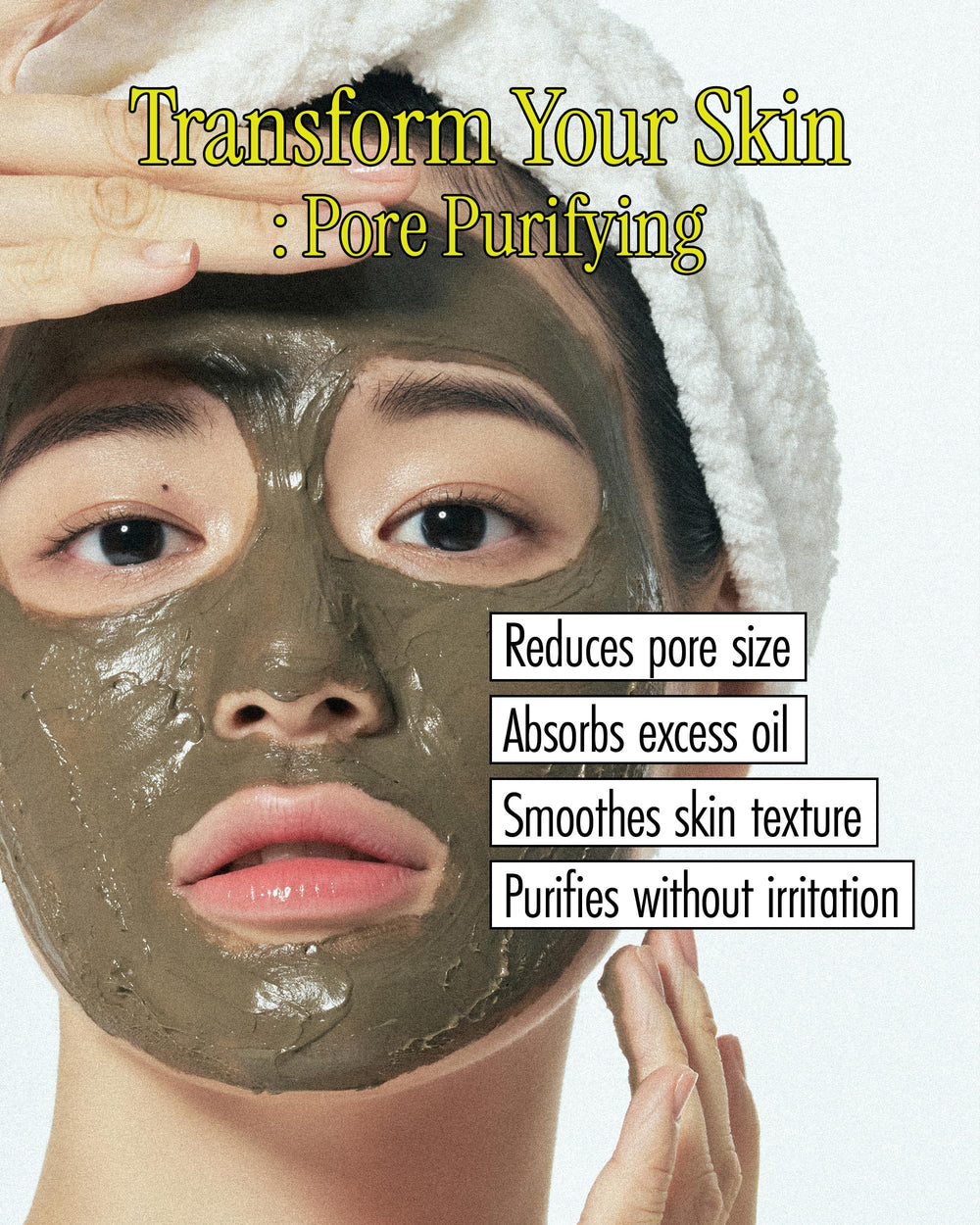 BRMUD Relief Mud Mask with Centella Tea Tree and fig actives
