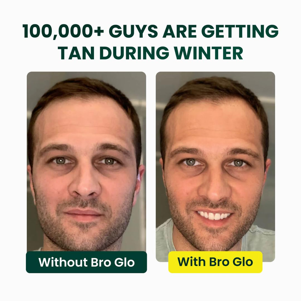 Bro Glo fast-drying image indicates rapid dry time