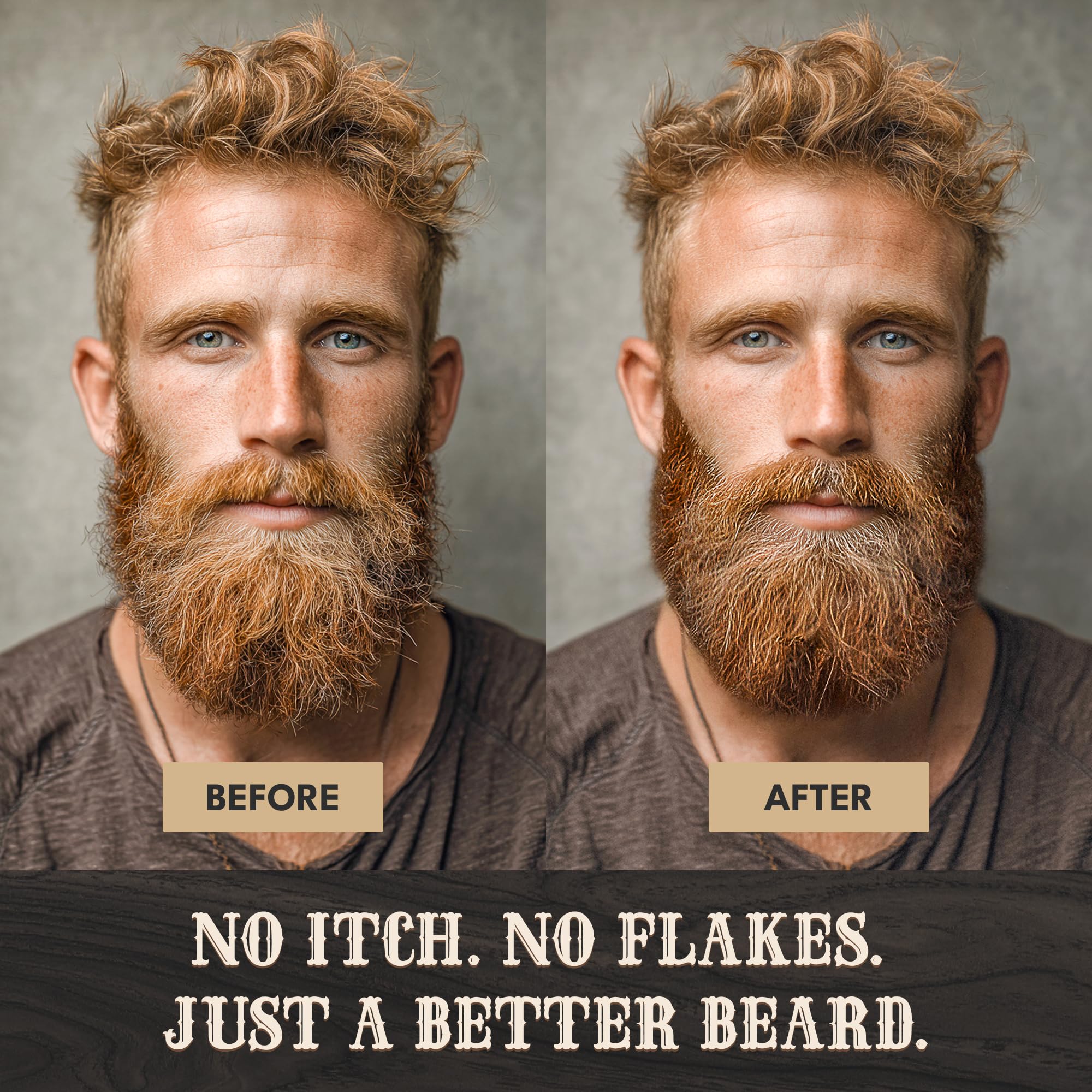 Bronmans beard butter application on hands demonstrates easy, non-greasy moisture for beard