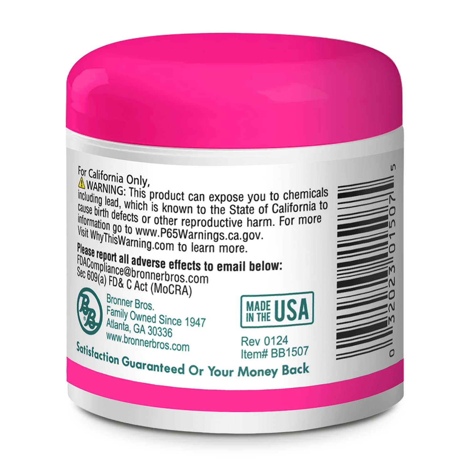 Bronner Bros Pine Tar Super Gro finish on scalp after use suggests refreshed feel.