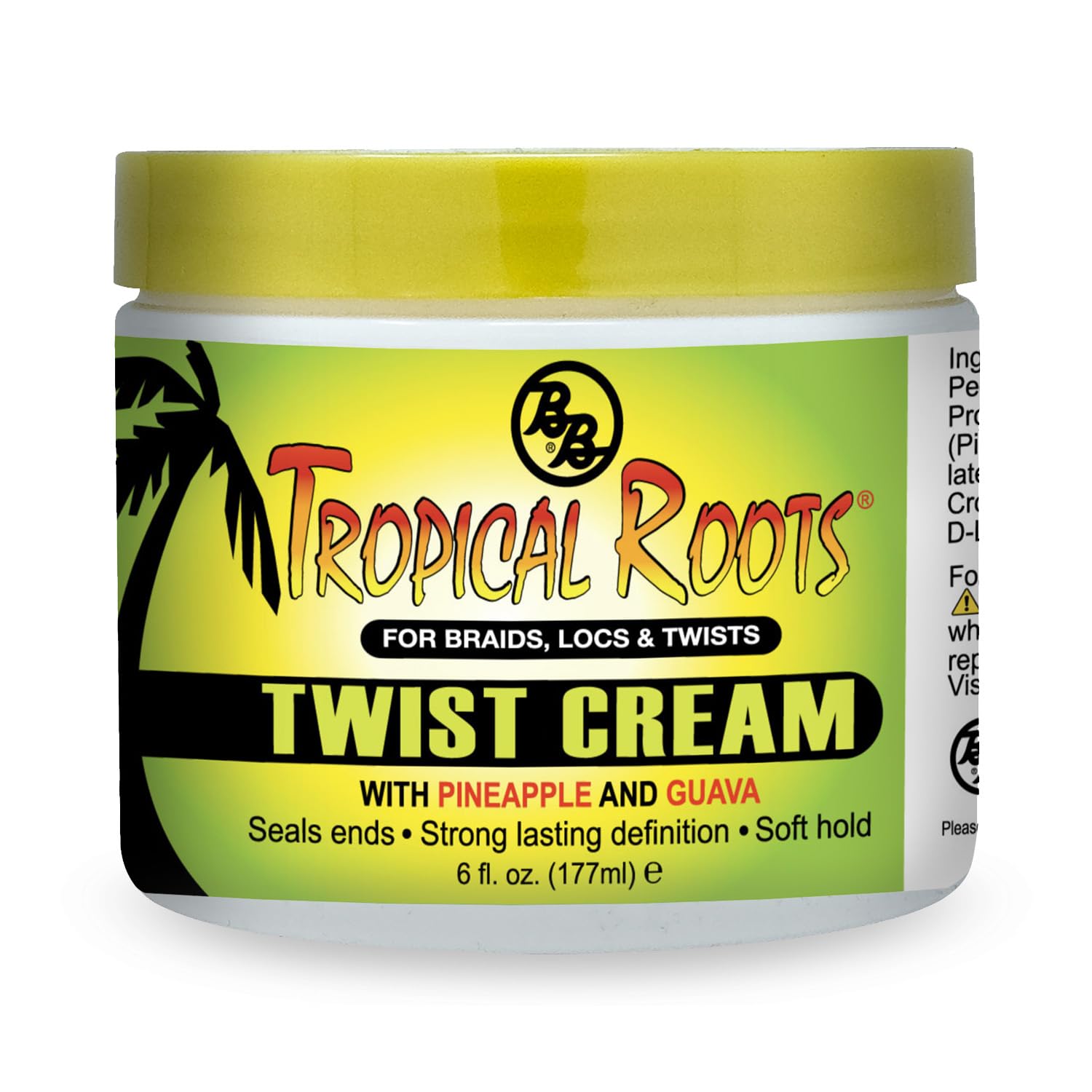 Bronner Bros Tropical Roots Twist Cream bottle front for natural styling