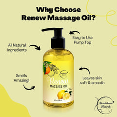 Brookethorne Naturals Renew bottle pour highlights silky glide without stickiness