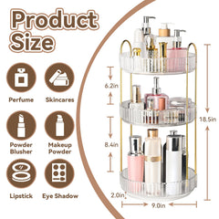 Brothersbox skincare storage on bathroom countertop keeps bottles visible and within reach