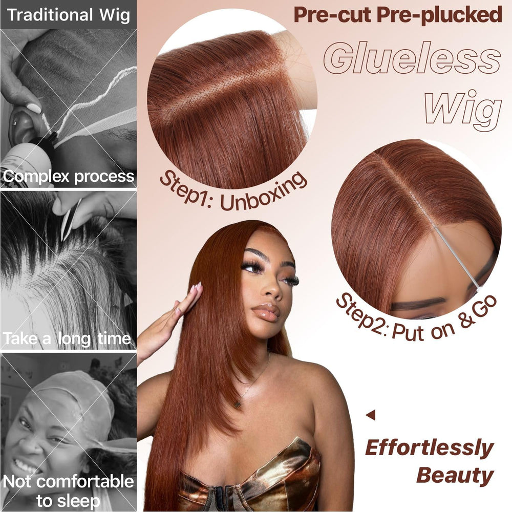 BrownBomb Cooper Blond wig HD lace edge for seamless scalp blend.