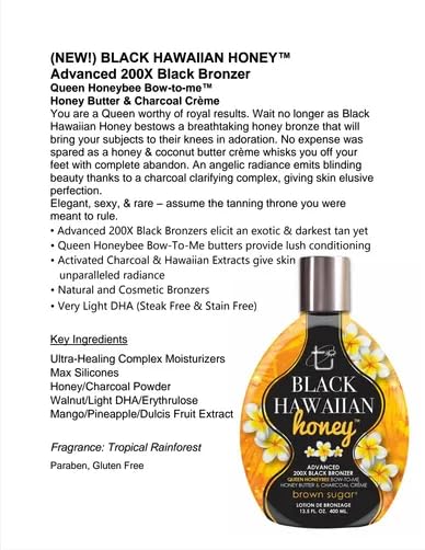 Brown Sugar tropical rainforest fragrance swirls during application