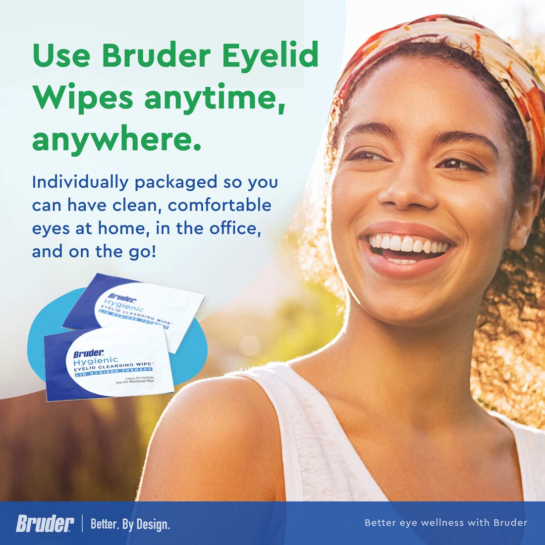 Bruder wipes on desk illustrating easy wipe-and-go routine