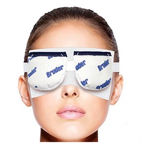 Bruder Eyelid Sheets close up detail shows micro fine sheets for gentle cleansing