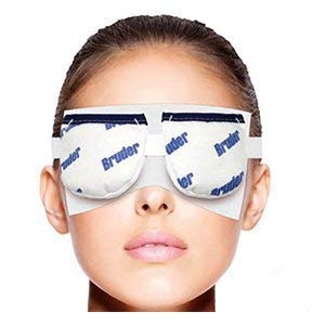 Bruder Hygienic Eyelid Sheets individually wrapped pack emphasizes hygienic, disposable use after makeup removal.