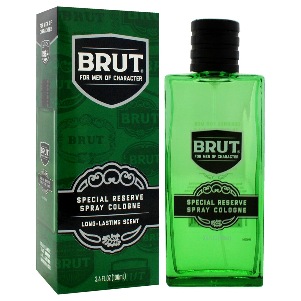 Brut Special Reserve for Men top notes close-up highlighting citrus and spice