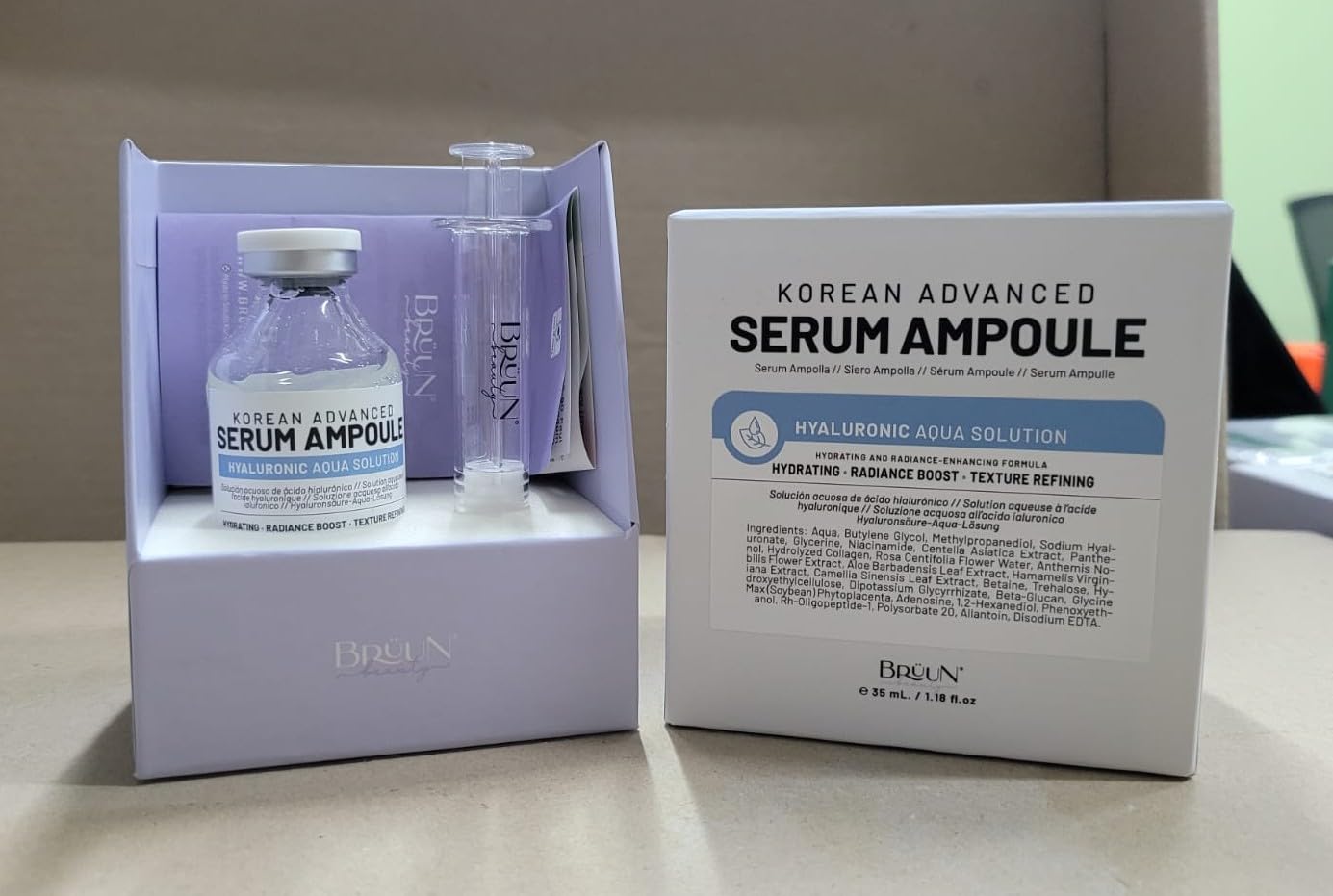 BRÜUN HY cruelty-free seal—ethically produced skincare.