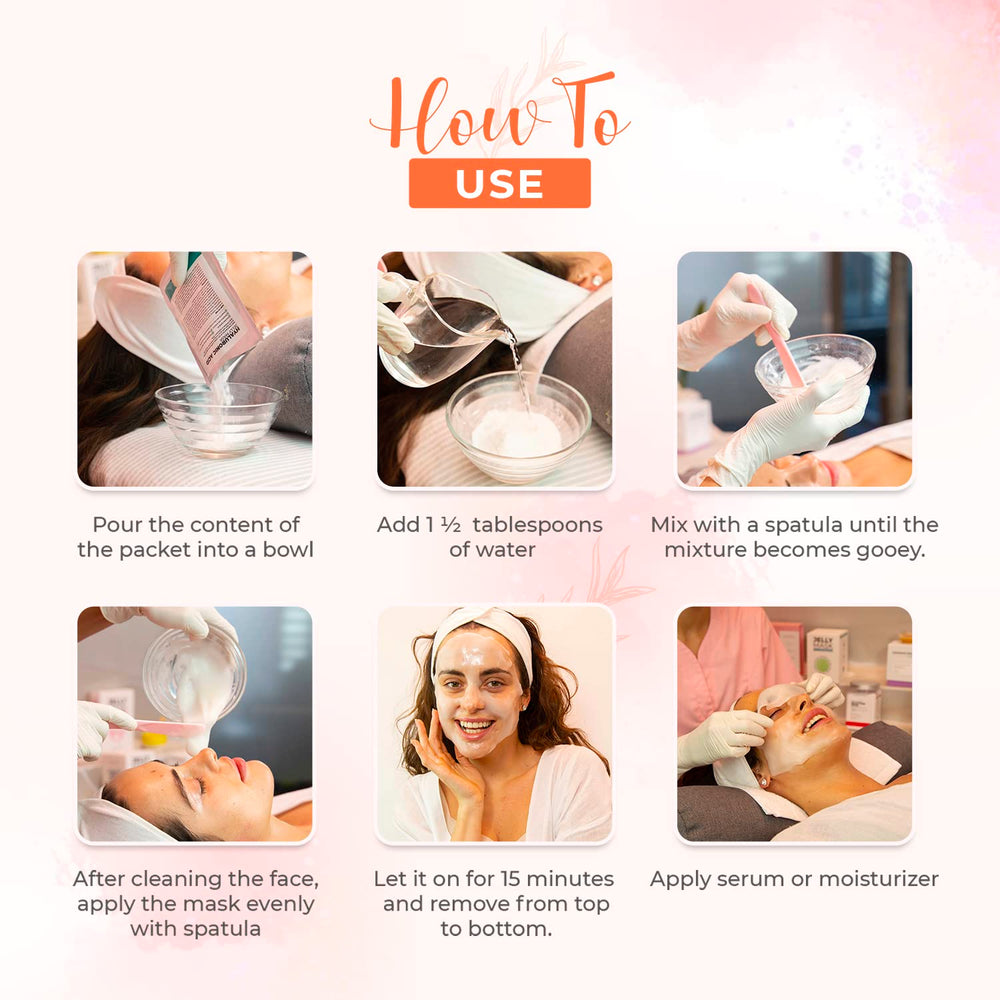 BRÜUN jelly mask suitable for full-body use for pampering routines.