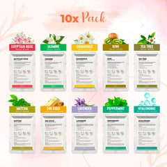 BRÜUN jelly mask delivers full-face coverage for comprehensive care.