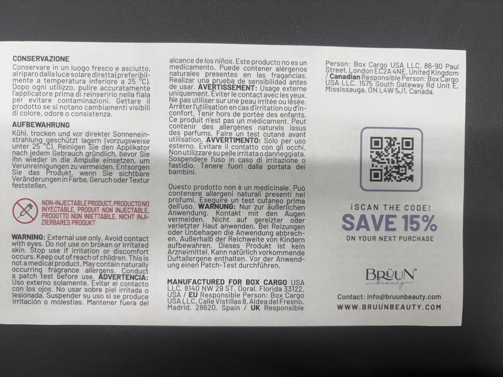 BRÜUN SD derma-pen compatible booster for at-home micro-needling routine