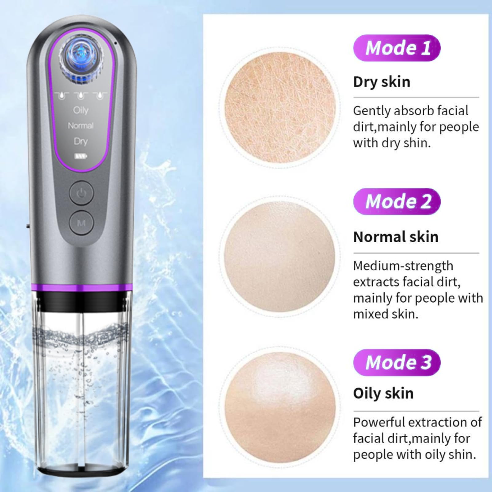 Bryzalor hydro facial dual-tank design supports clean operation.