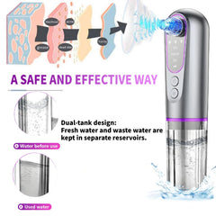 Bryzalor suction level dial shows adjustable settings for different skin types.