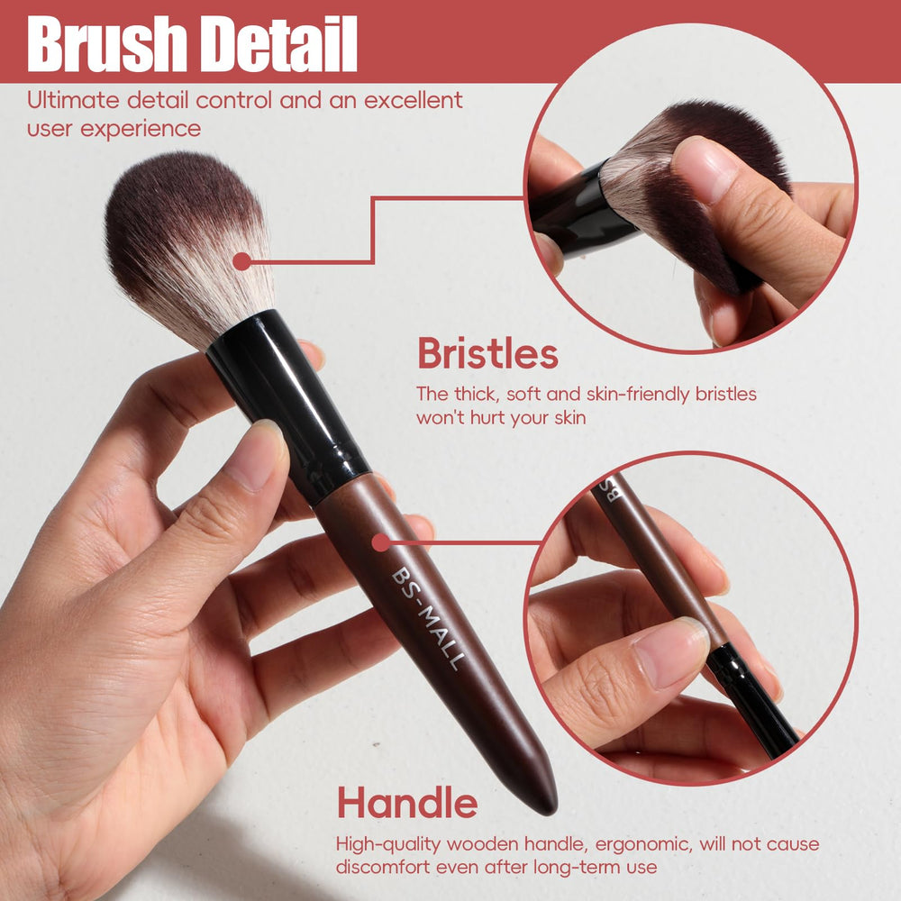 BS-MALL concealer brush close-up—easy coverage for under-eye and blemish touch-ups.