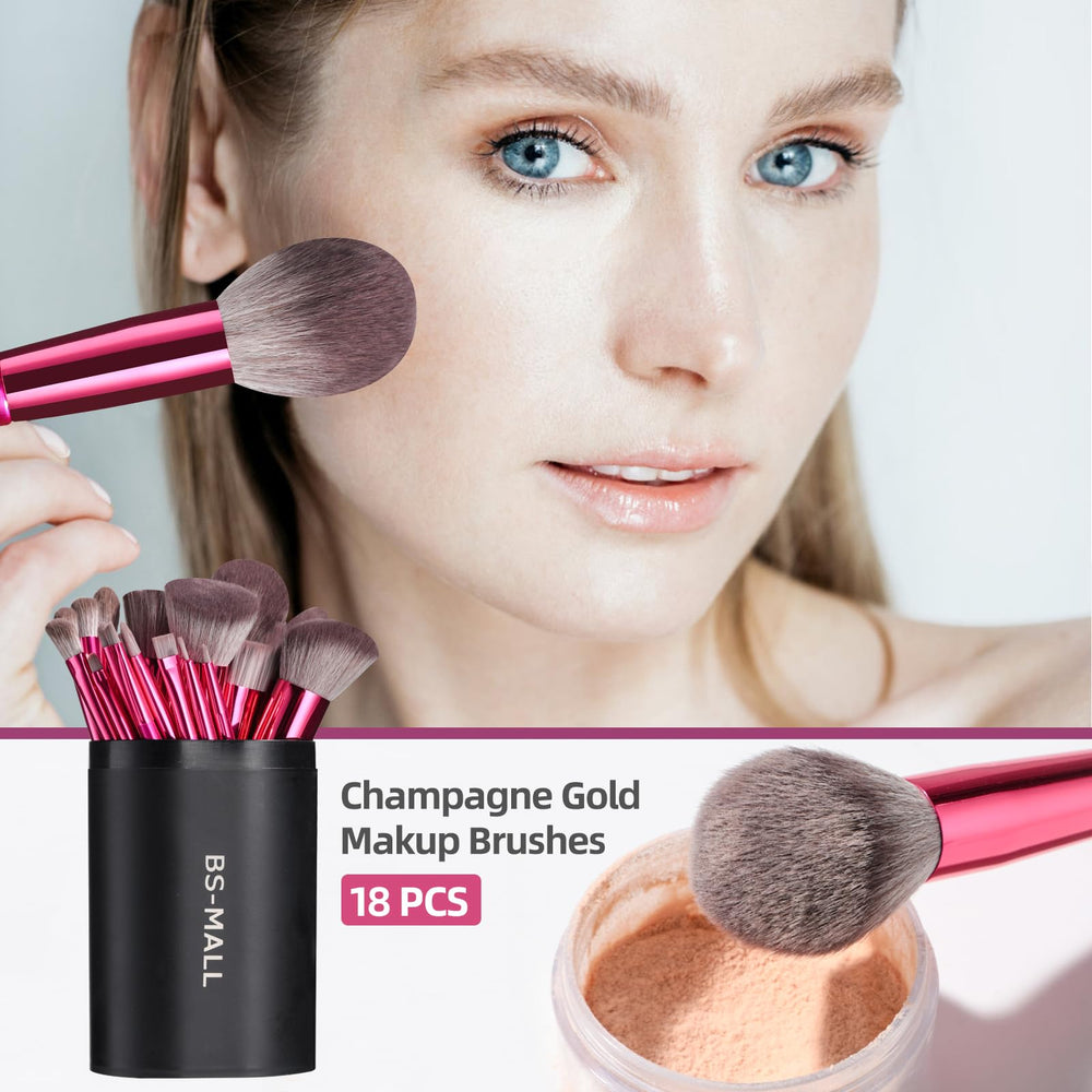BS-MALL eyeshadow blending brush for professional crease definition and transitions.