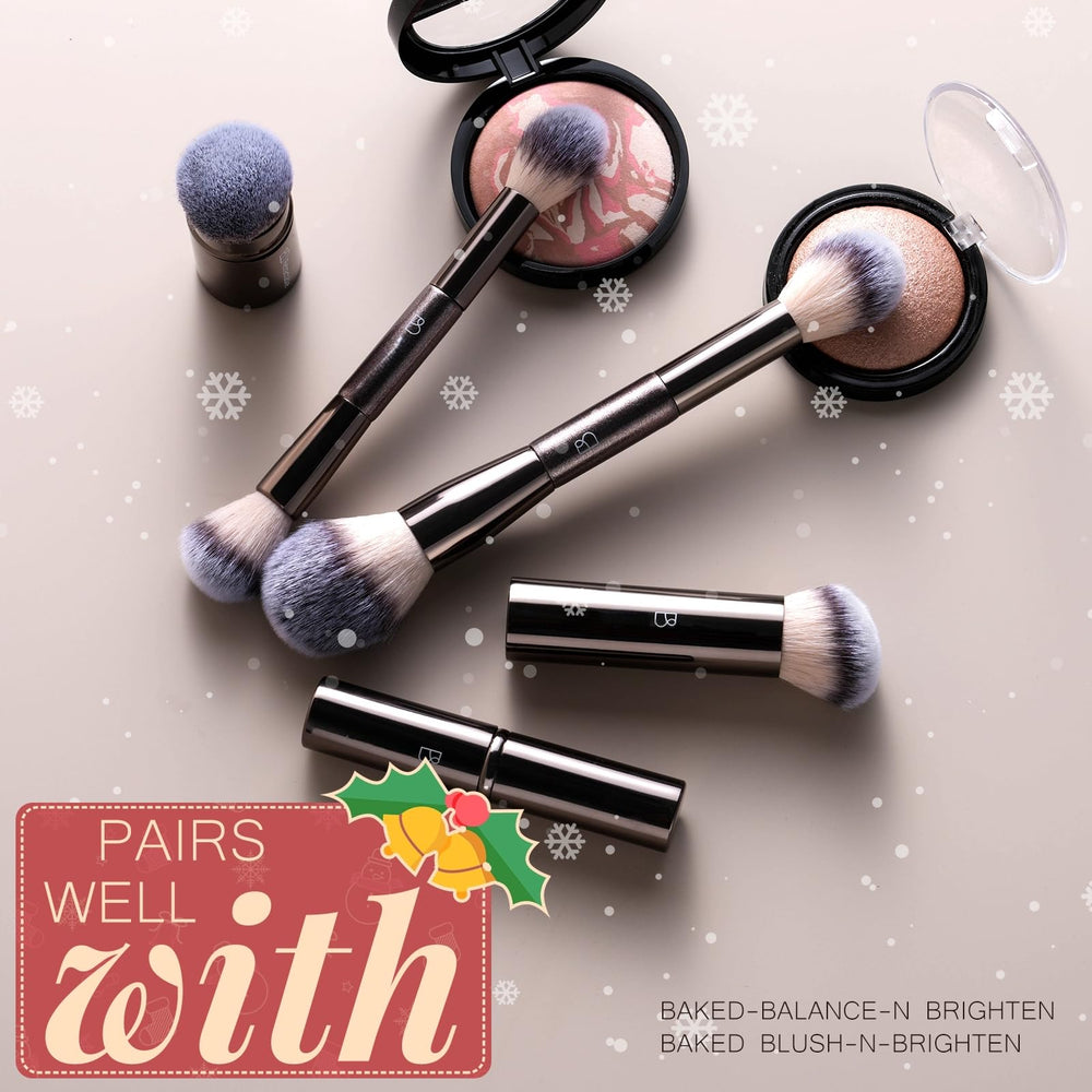 BS-MALL foundation brush for seamless liquid coverage.