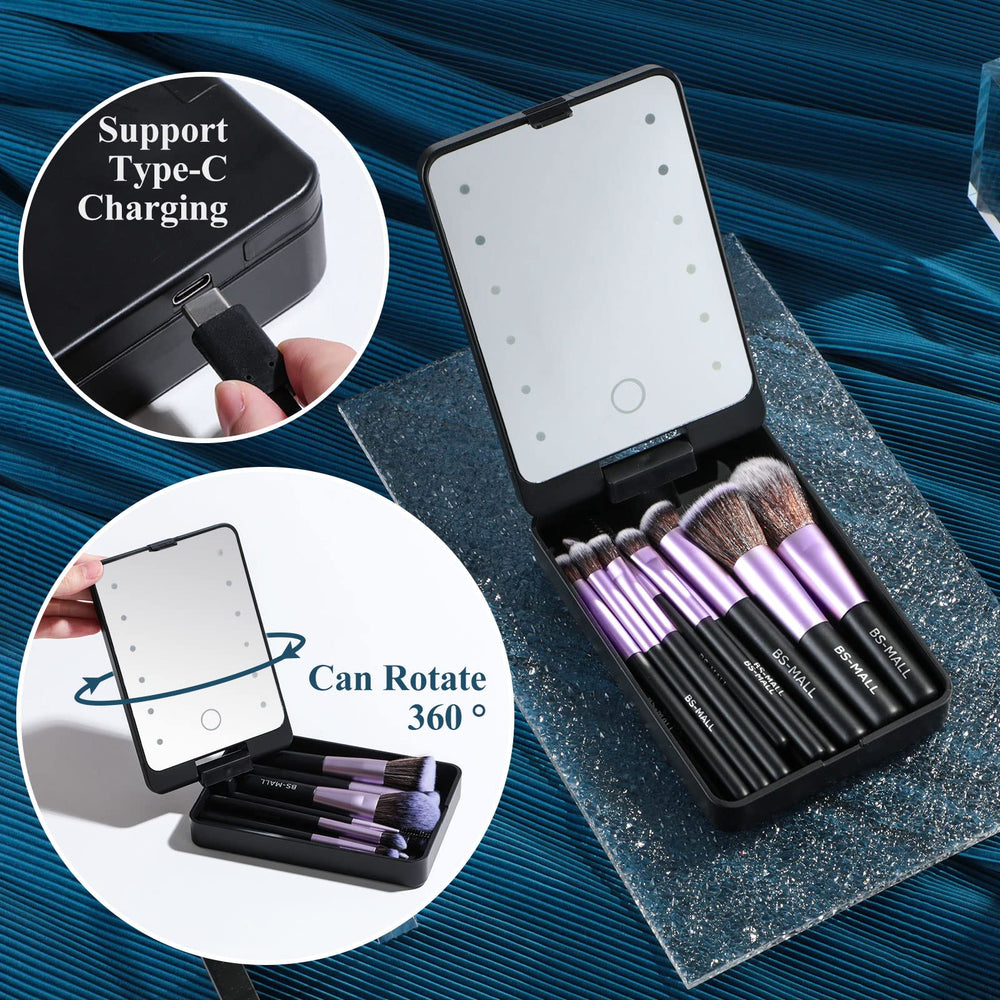 BS-MALL LED mirror helps precise detail during styling