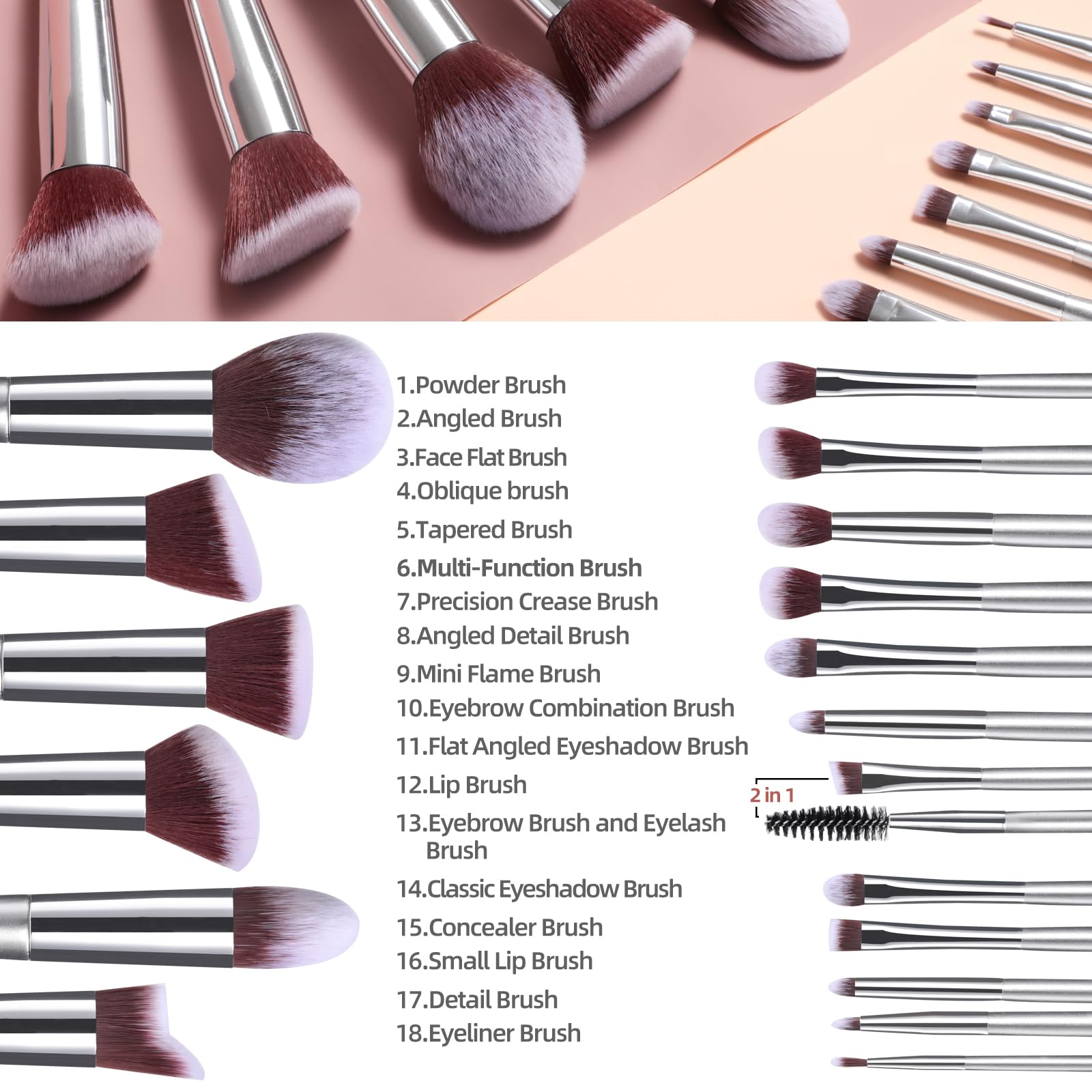 BS-MALL liquid foundation brush for smooth, even coverage