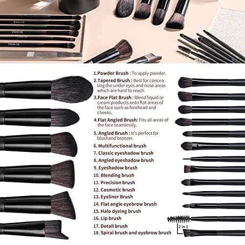 BS-MALL premium synthetic foundation brush delivers smooth liquid application