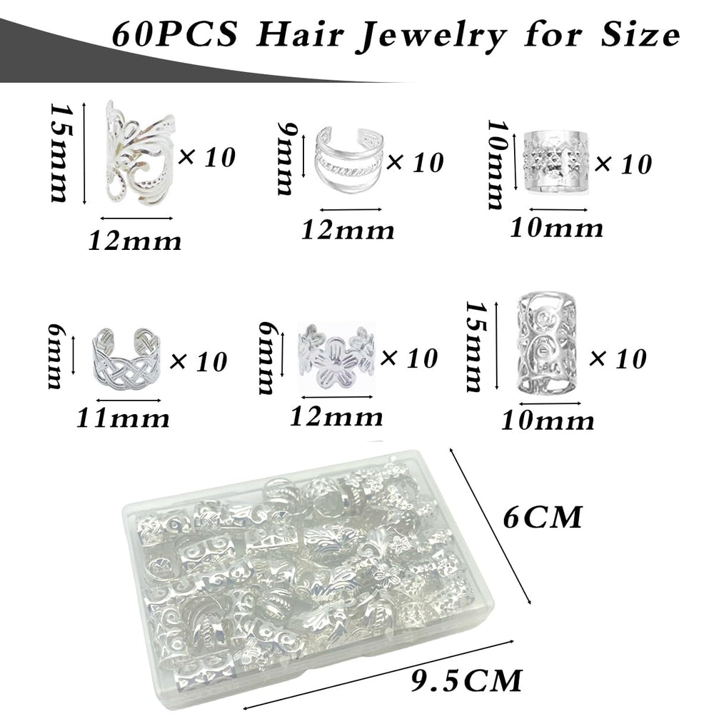 BSARECEY small hair cuff-bling for delicate detail in hair