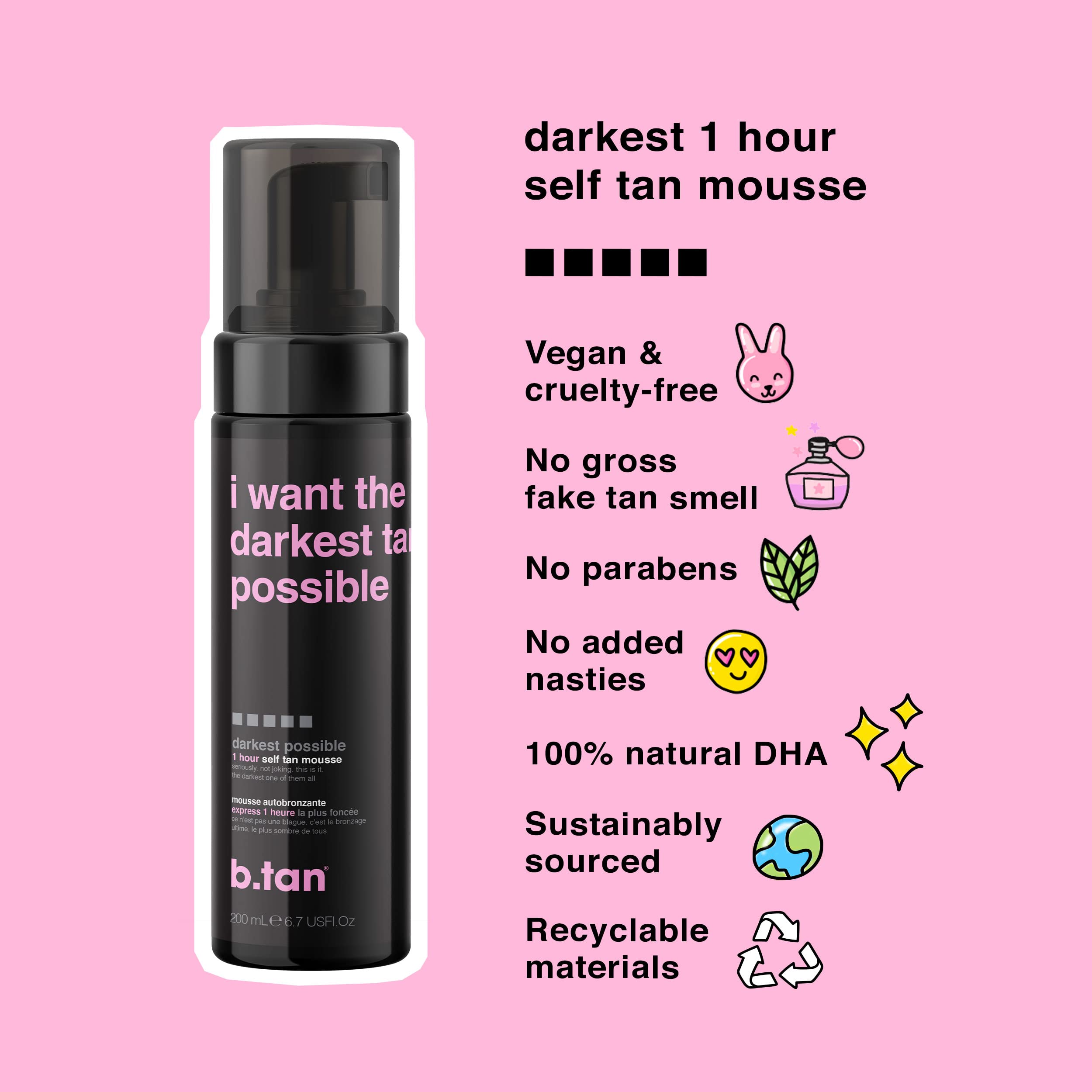 B.TAN dark shade swirl shows depth and a natural bronzed look.