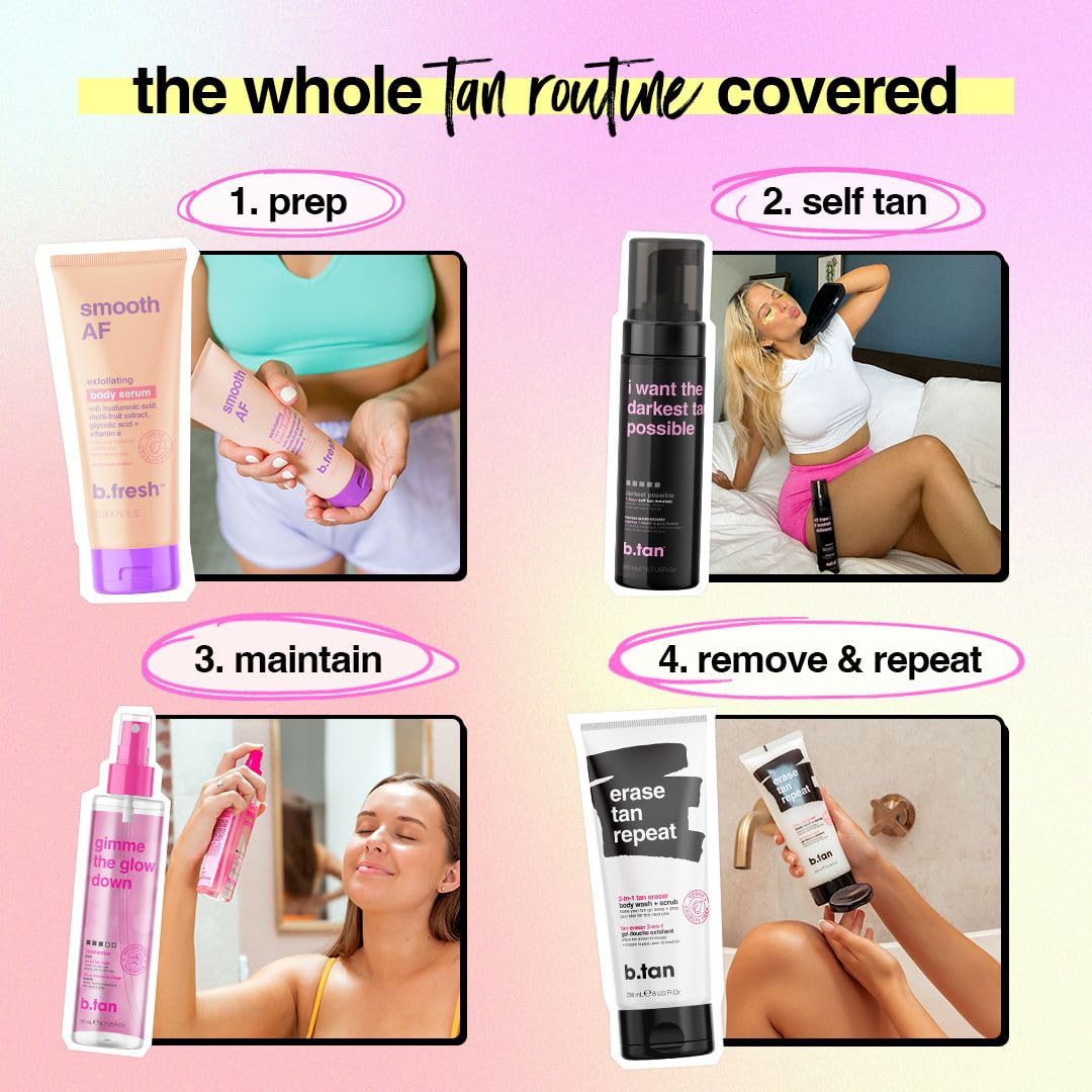 B.TAN Made in the USA by tanning experts using quality ingredients.