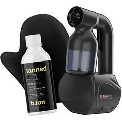 B.TAN spray tan machine for at-home application with even coverage.