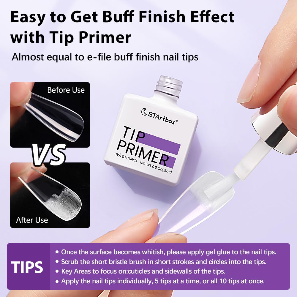 BTArtbox 4-in-1 multifunctional glue acts as base coat and rhinestones glue for versatile manicures.
