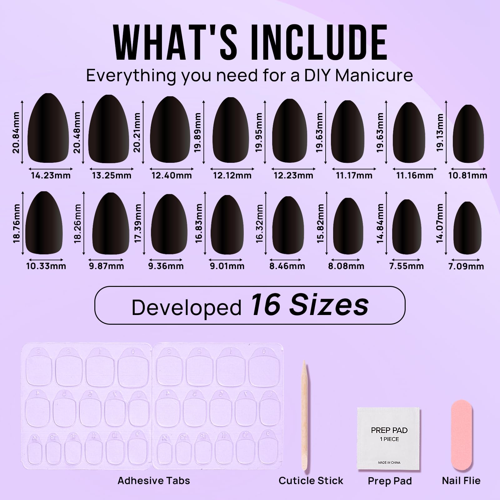 BTArtbox Almond nails worn during typing to demonstrate durable everyday use.