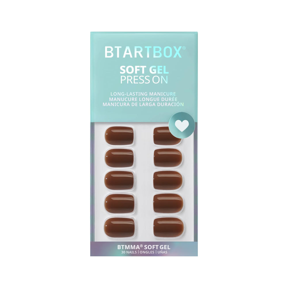 BTArtbox Bold Brew nails removal process shows gentle water-assisted removal