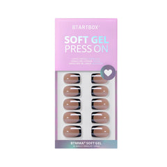 BTArtbox Braveheart glazed finish swatch showing durable salon-like shine