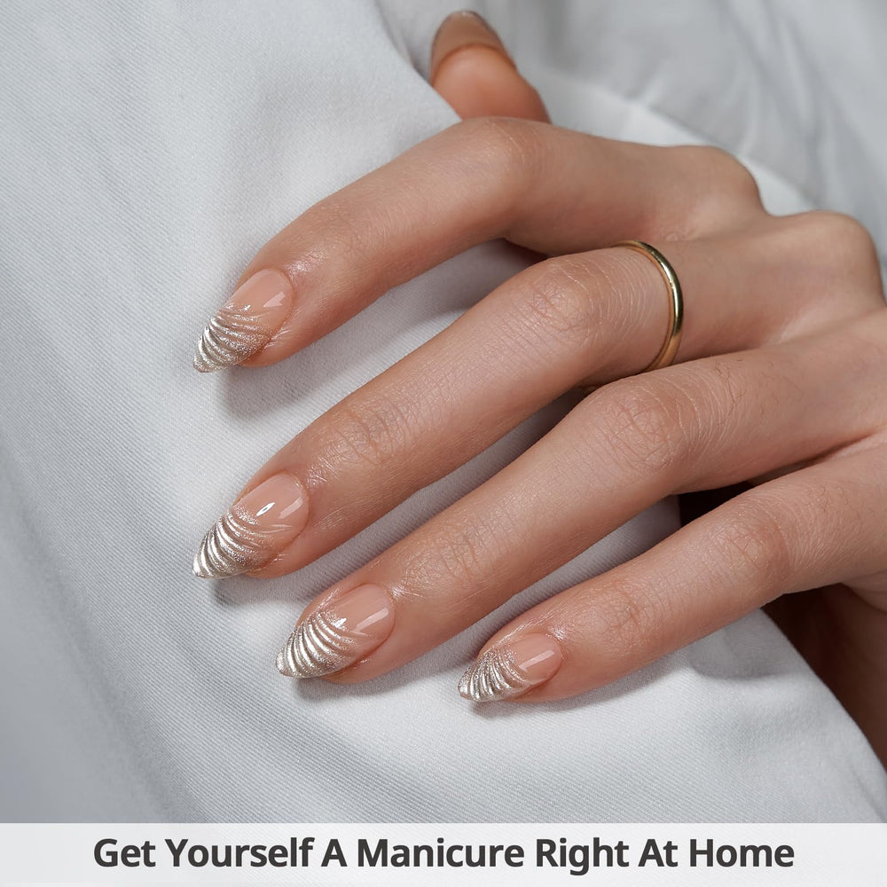 BTArtbox application scene shows quick DIY manicure in minutes with professional-looking results