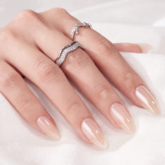 BTArtbox glazed donut nails close-up showing glossy glaze and natural look.
