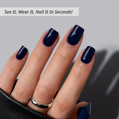 BTArtbox press-on nails close-up highlights soft gel-like flexibility for natural fit.