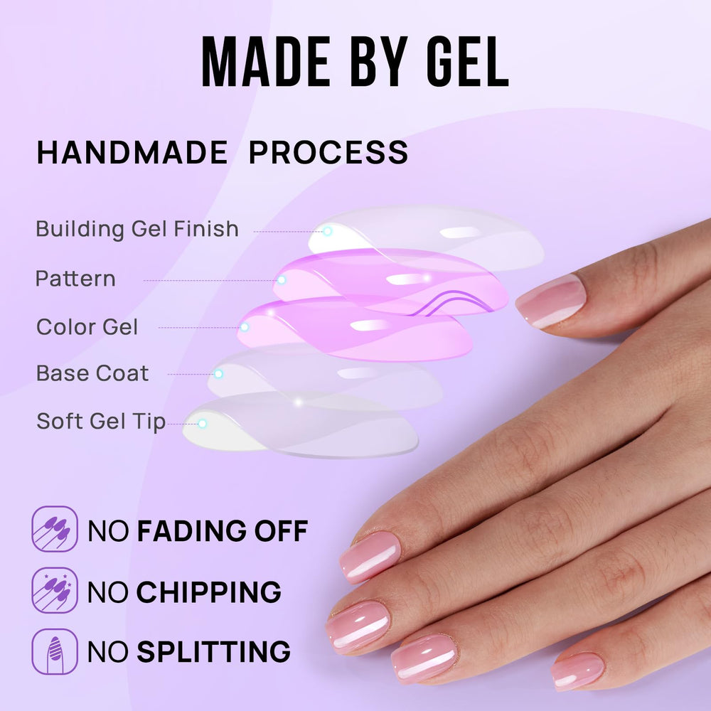 BTArtbox Lotus Glazed nails application demo for salon-like results