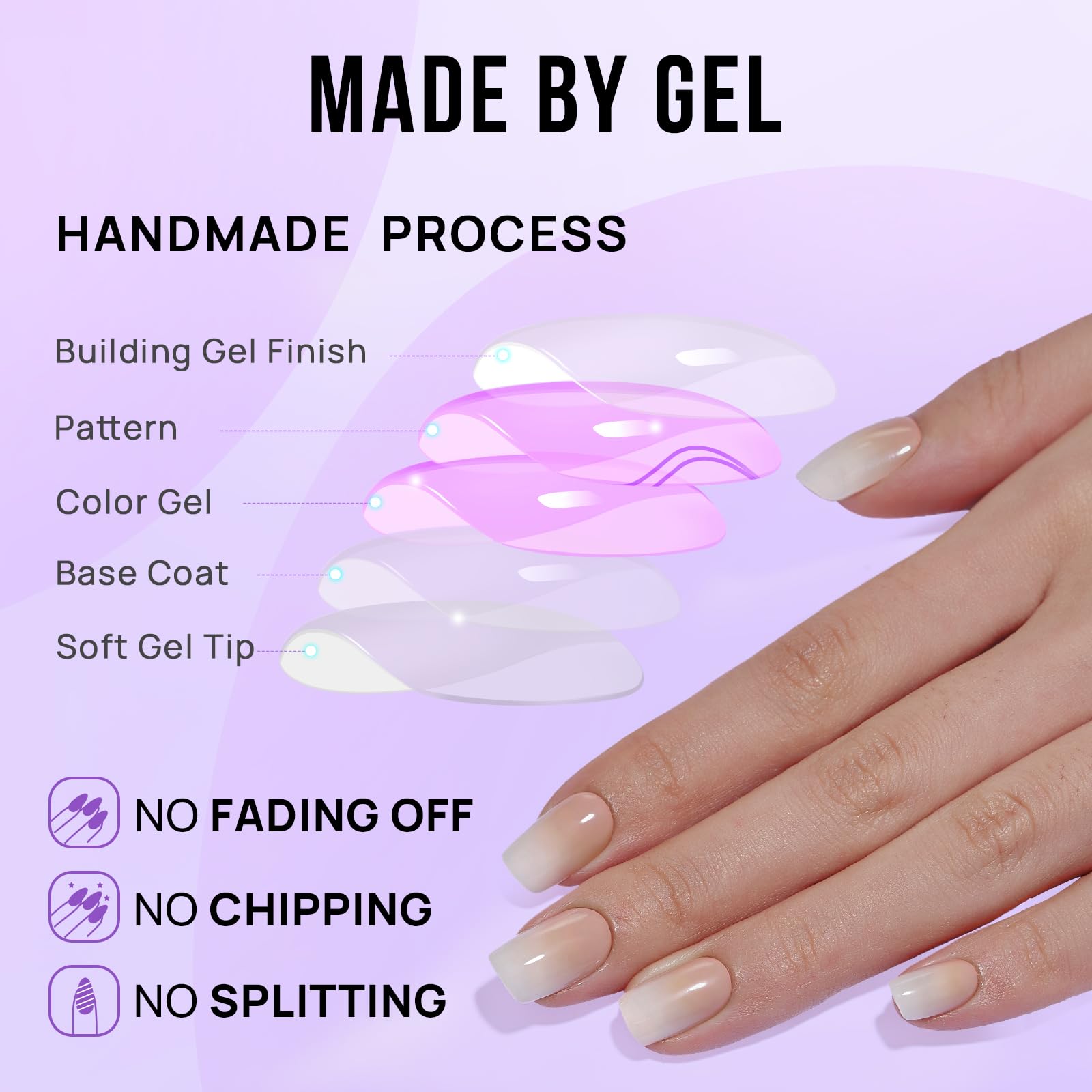 BTArtbox Included file, cuticle stick, and prep pad for quick prep.