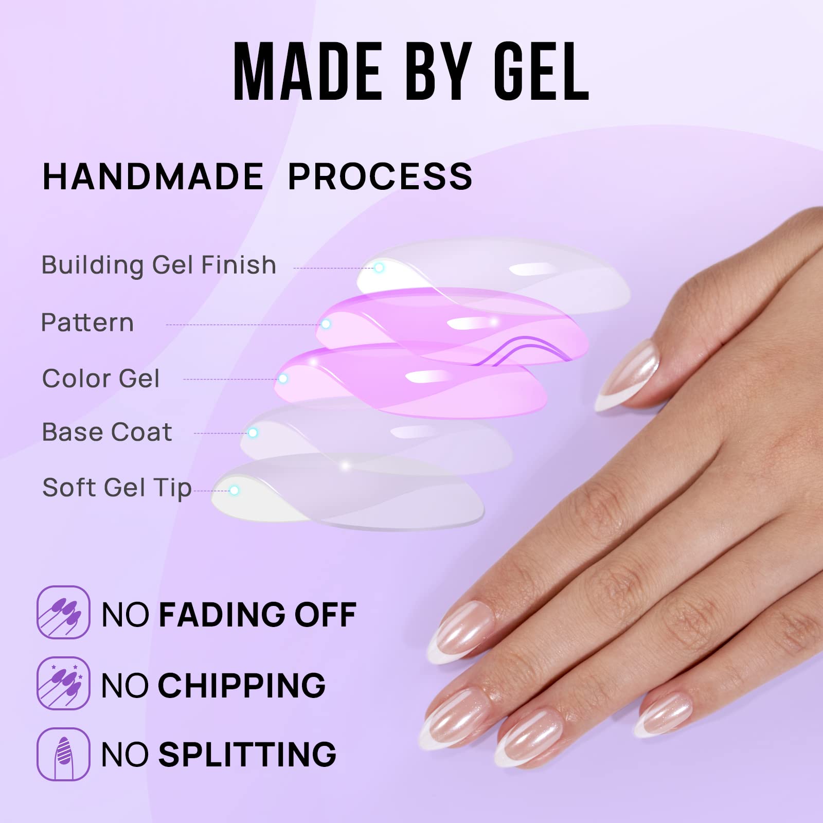 BTArtbox nail glue and adhesive tabs provide durable wear for longer results.