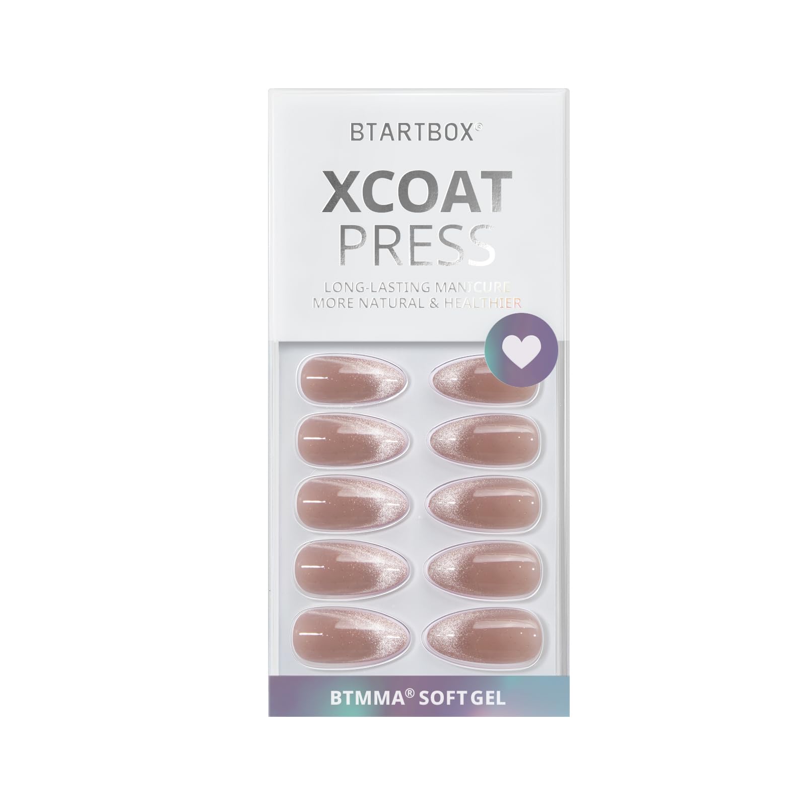 BTArtbox nails with glue and adhesive tabs for secure, versatile wear