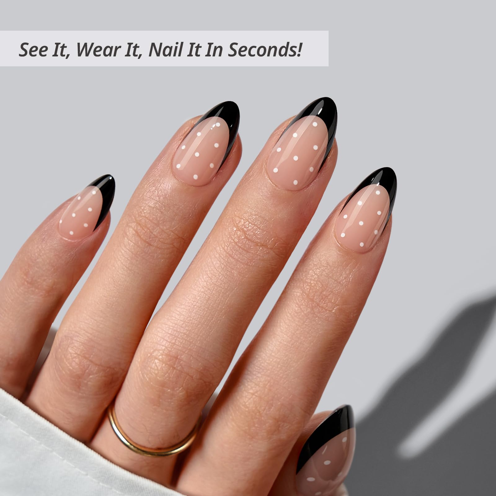 BTArtbox press-on nails kit applied for quick at-home manicure.