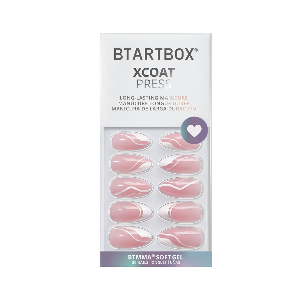 BTArtbox Press On Nails Medium salon-look finish highlights at-home manicure