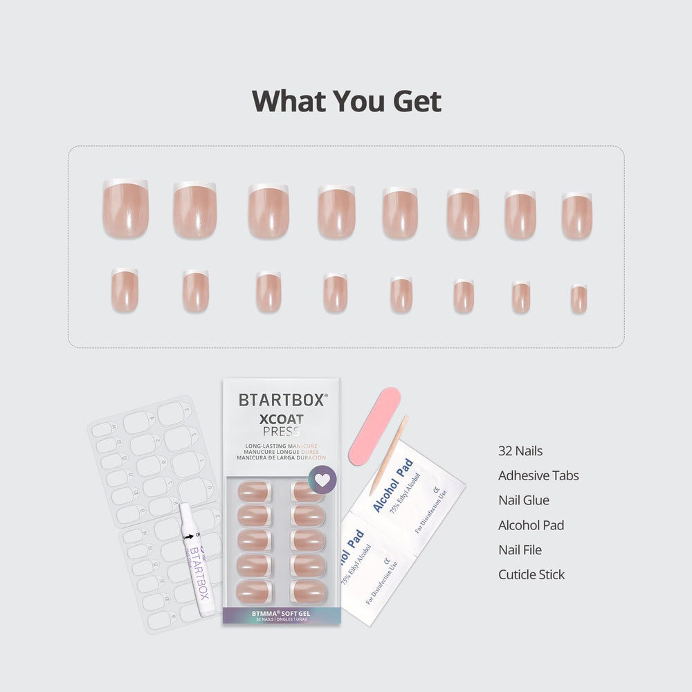 BTArtbox nails with gel cure provide up to 28 days of dependable wear.