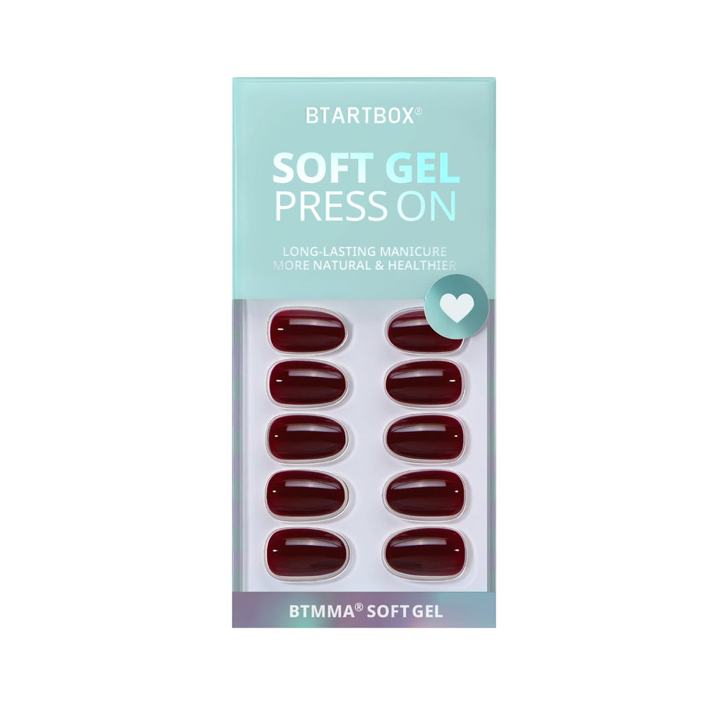 BTArtbox soft gel nails flex naturally for comfortable everyday wear.