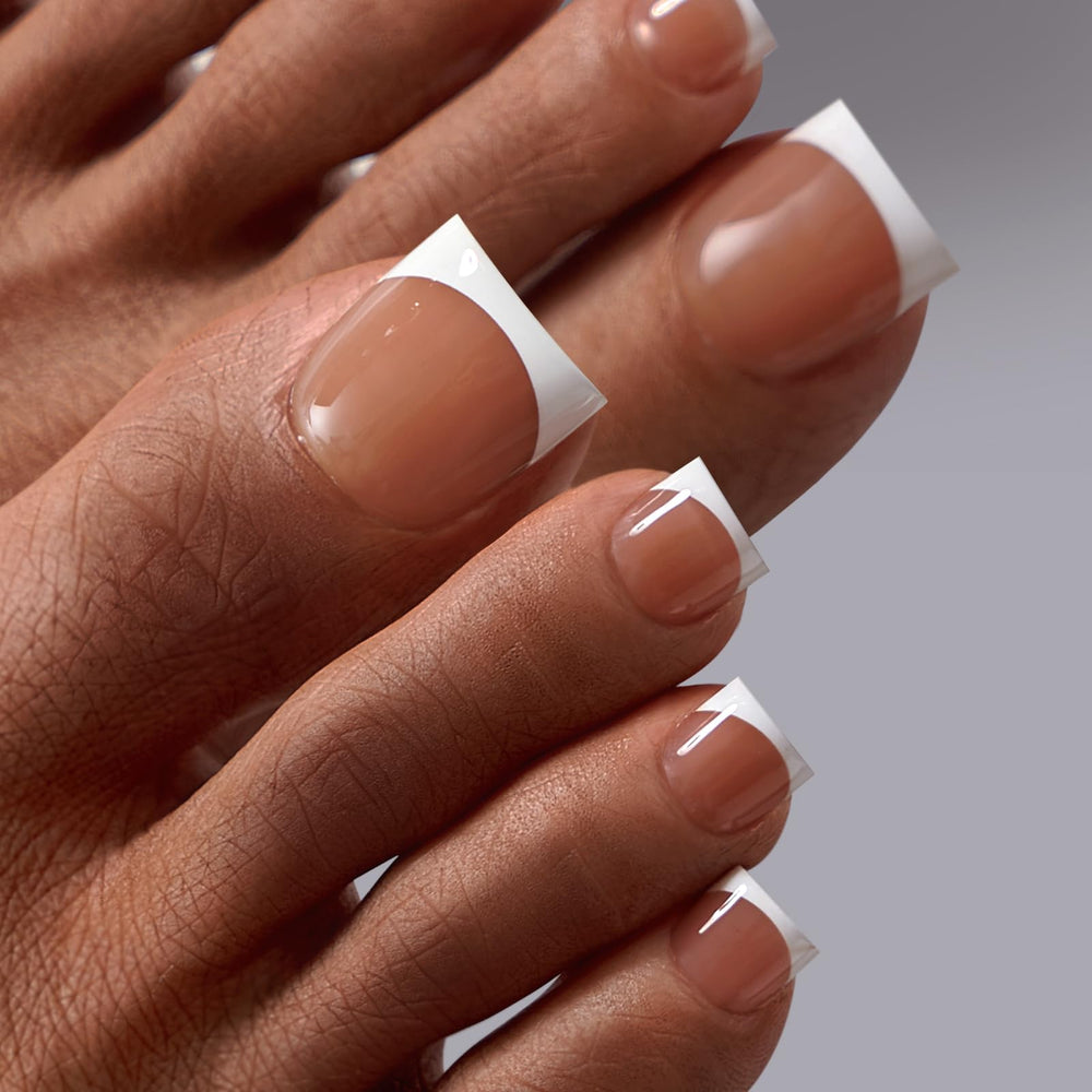 BTArtbox press on toenails showing gel glue application for durable at-home wear