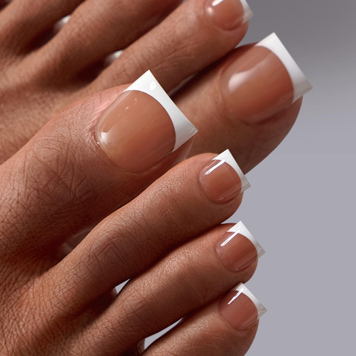 BTArtbox press on toenails showing gel glue application for durable at-home wear