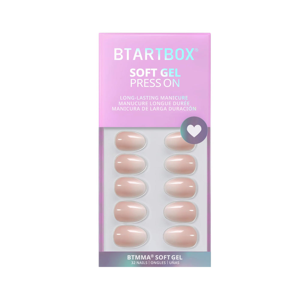 BTArtbox soft gel nails highlight flexible feel with zero nail-bed pressure in everyday use.