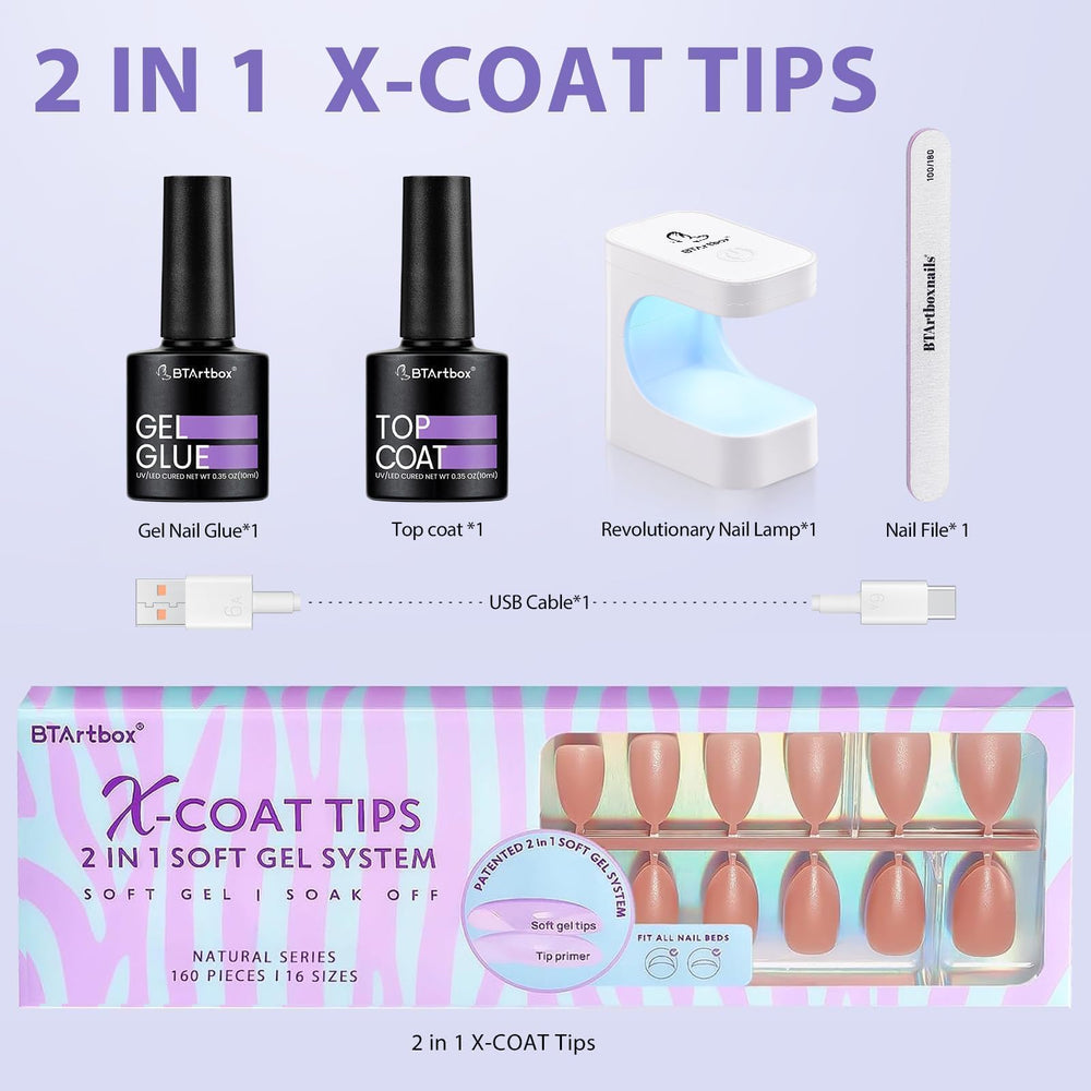 BTArtbox top coat nails delivers a glossy, protective finish.